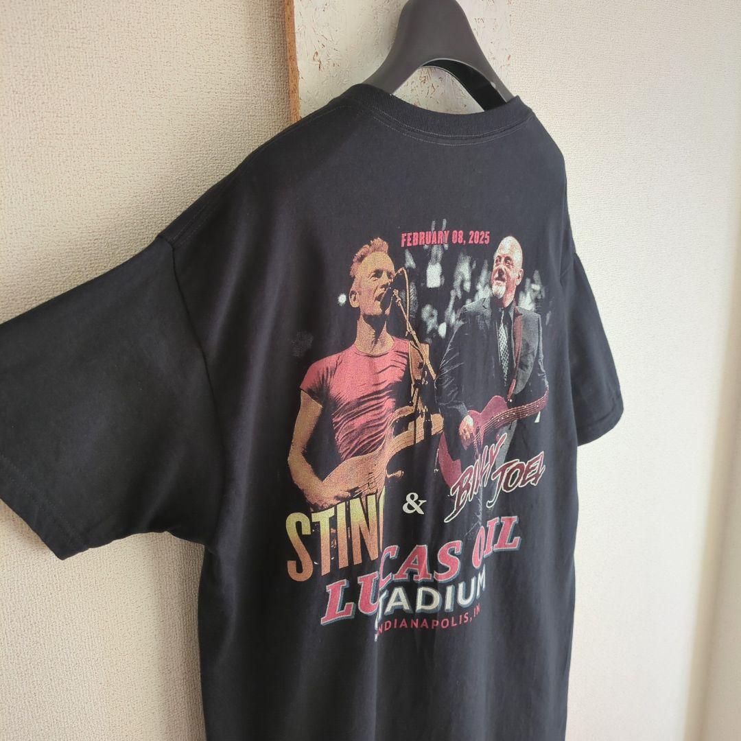 【超希少】ビリー・ジョエル & スティング 2025年共演ライブTシャツ