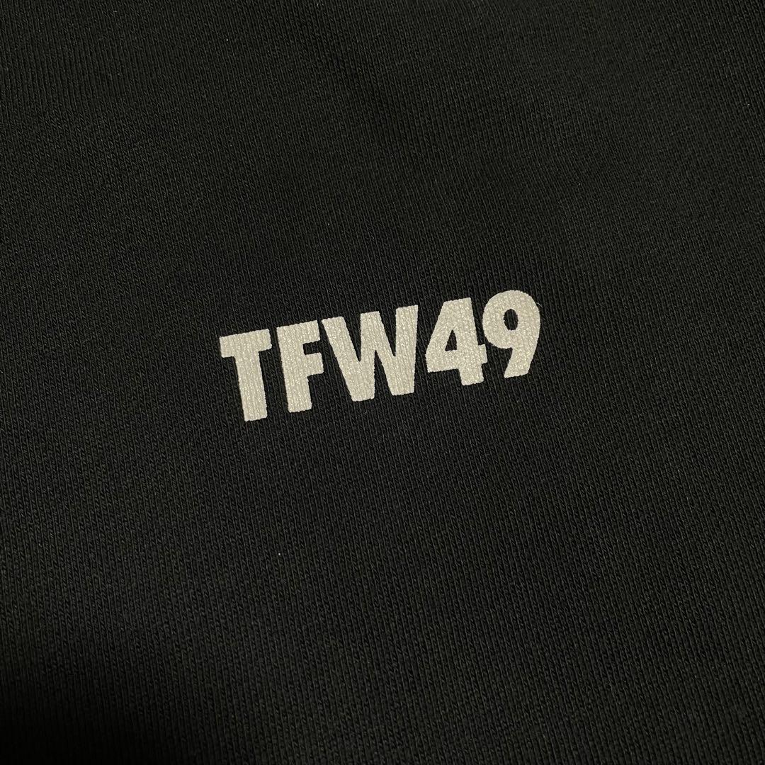 TFW49 アクティブスウェット Tシャツ　半袖　ブラック　4 ゴルフ