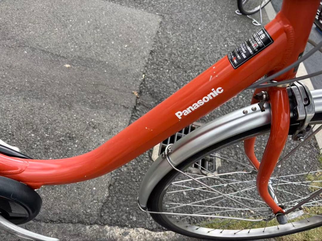 中古Panasonic電動アシスト自転車　12Ah4点灯　大阪