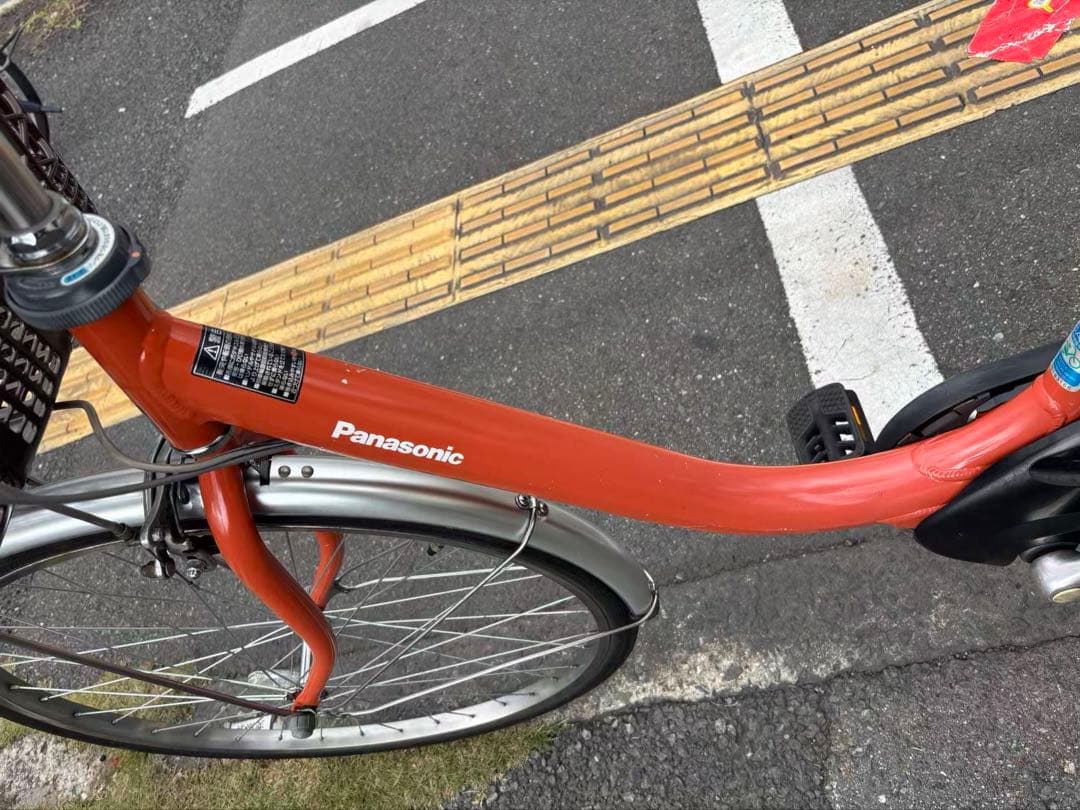 中古Panasonic電動アシスト自転車　12Ah4点灯　大阪
