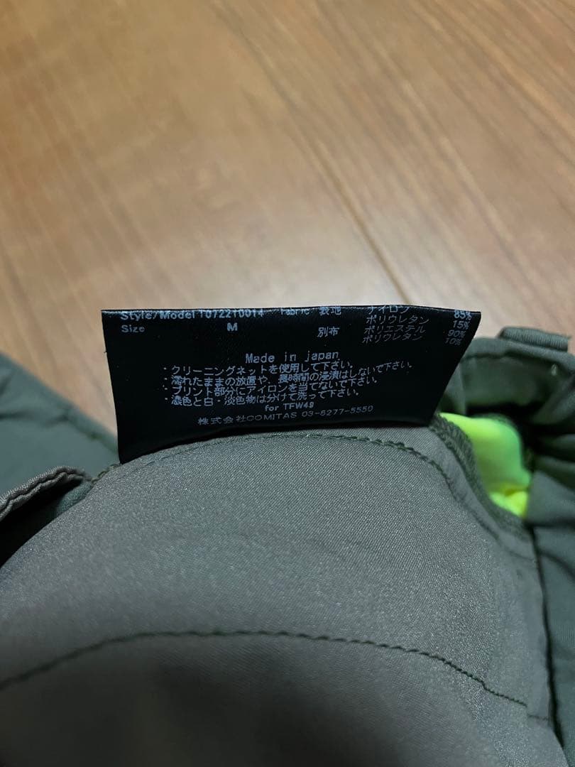 tfw49 ハイブリッドパンツ M カーキ　junhashimoto ゴルフ
