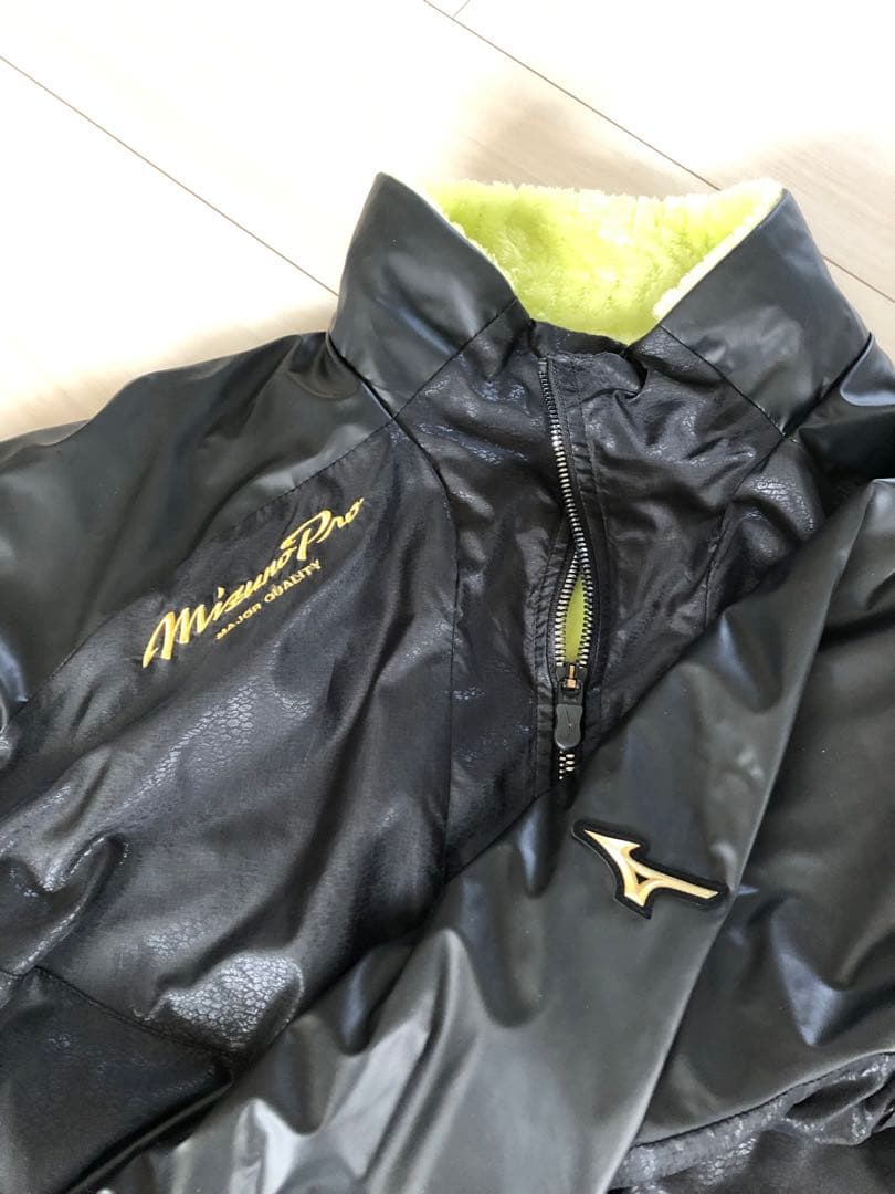 MizunoPro ハーフジップジャケット ブラック　Oサイズ
