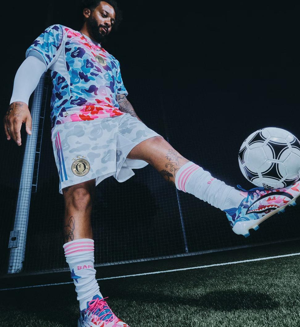 【 BAPE X ADIDAS 】FB JERSEY TOP 2XL ベイプ