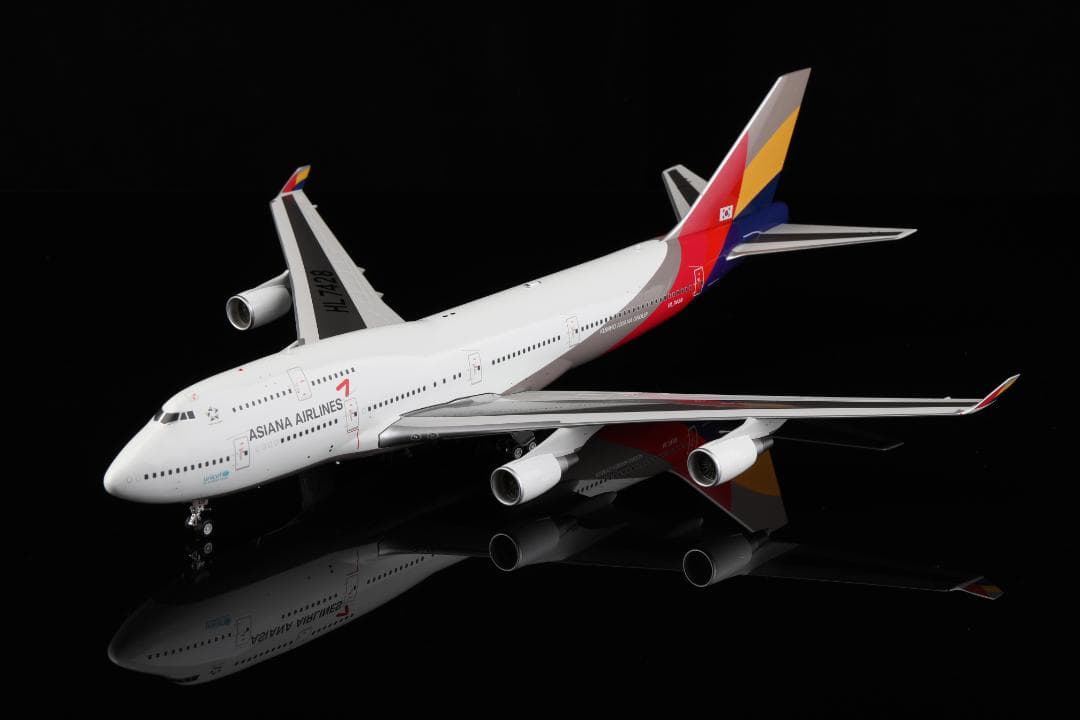 アシアナ航空 747-400 HL7428 1/200