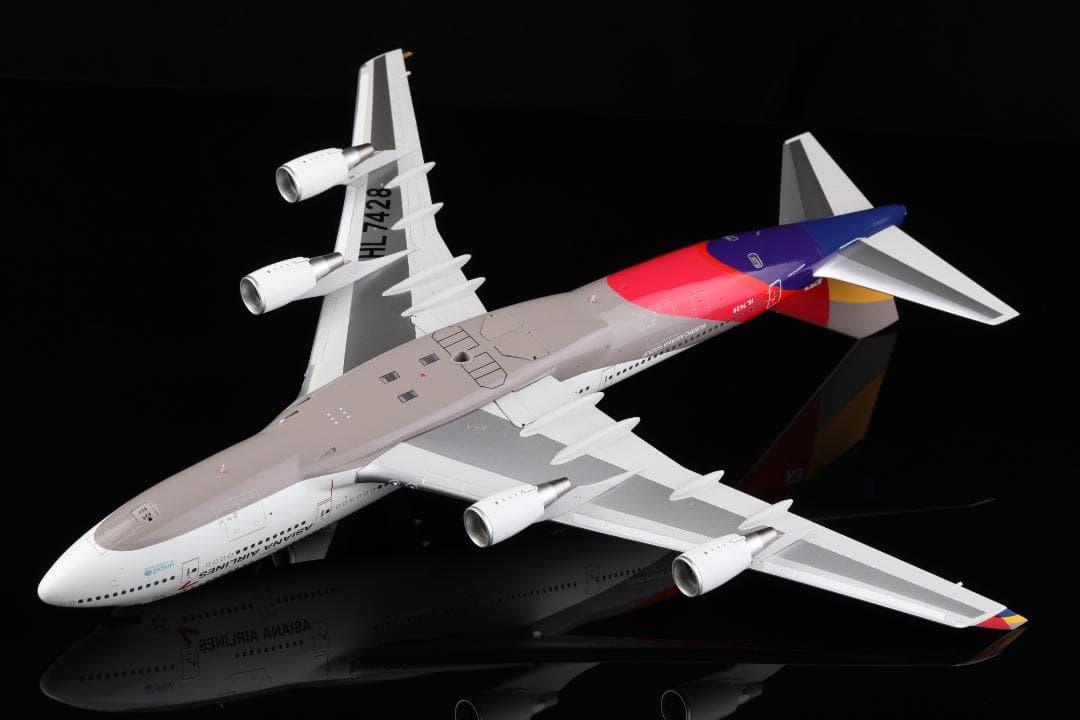 アシアナ航空 747-400 HL7428 1/200