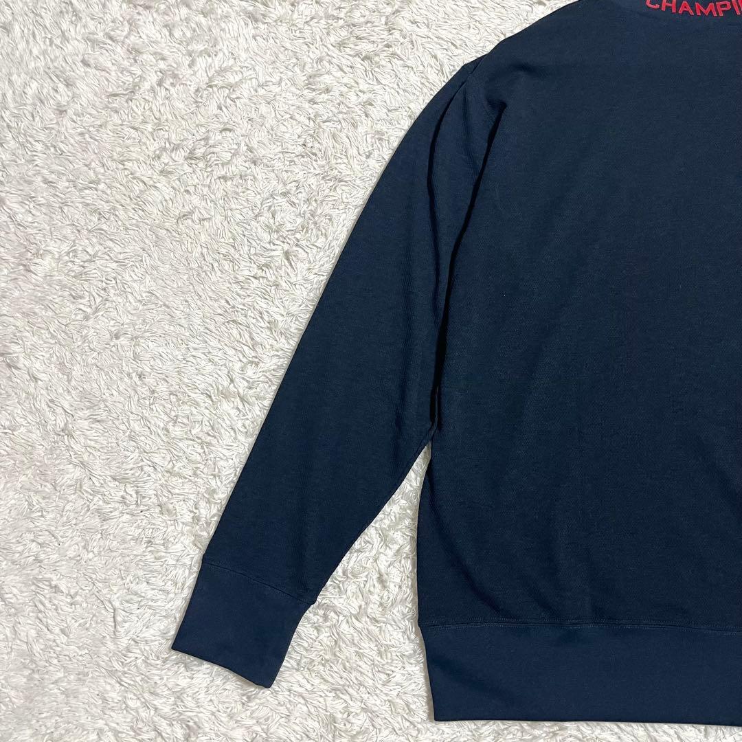 champion チャンピオン モックネック ゴルフウェア メンズ 黒 XL
