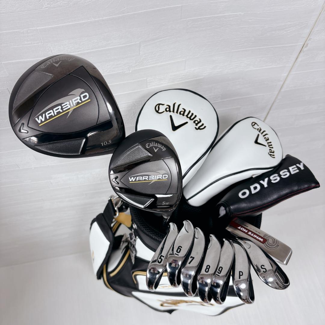 【極美品】Callaway WARBIRD 現行モデル メンズゴルフクラブセット