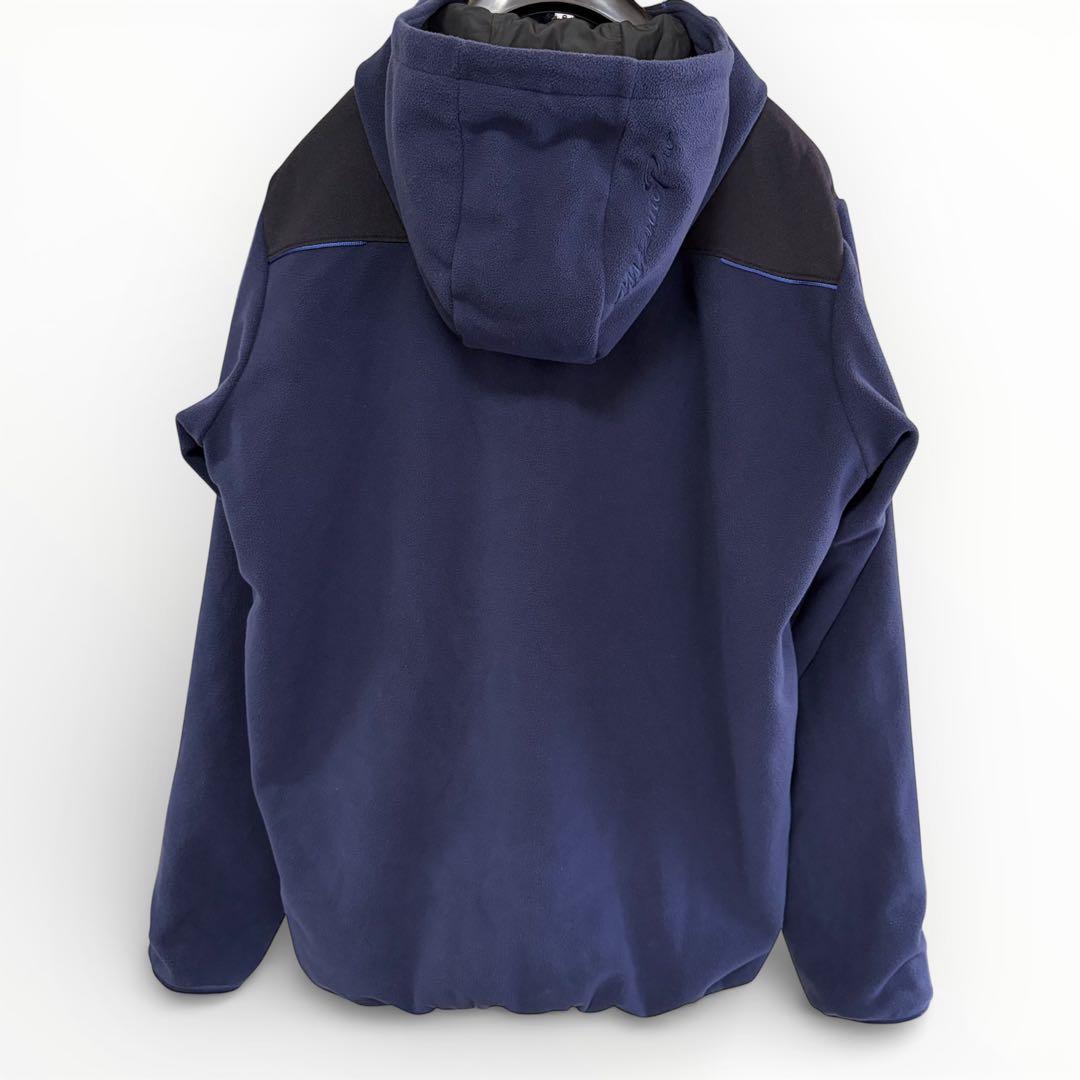 【美品】Mizuno Pro ミズノプロ フリースフーディ サイズO