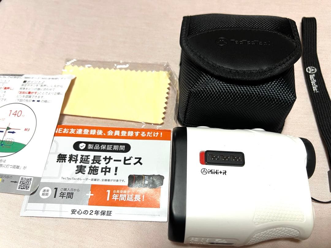 tectectec mini +R 一度使用　距離計