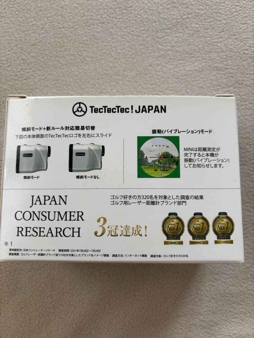 レーザー距離計　TecTecTec MiNi テックテックテック
