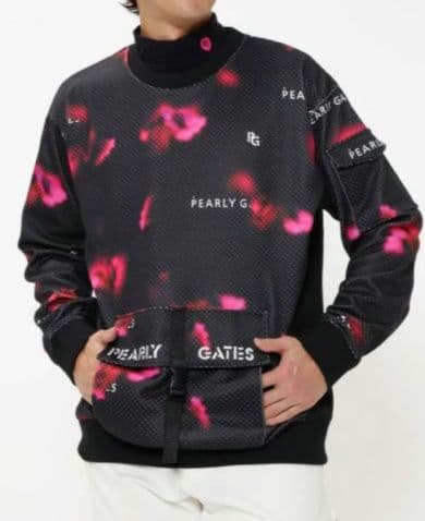 パーリーゲイツ　デジタルフラワー柄 セットアップ(サイズ6) CAP帽付き