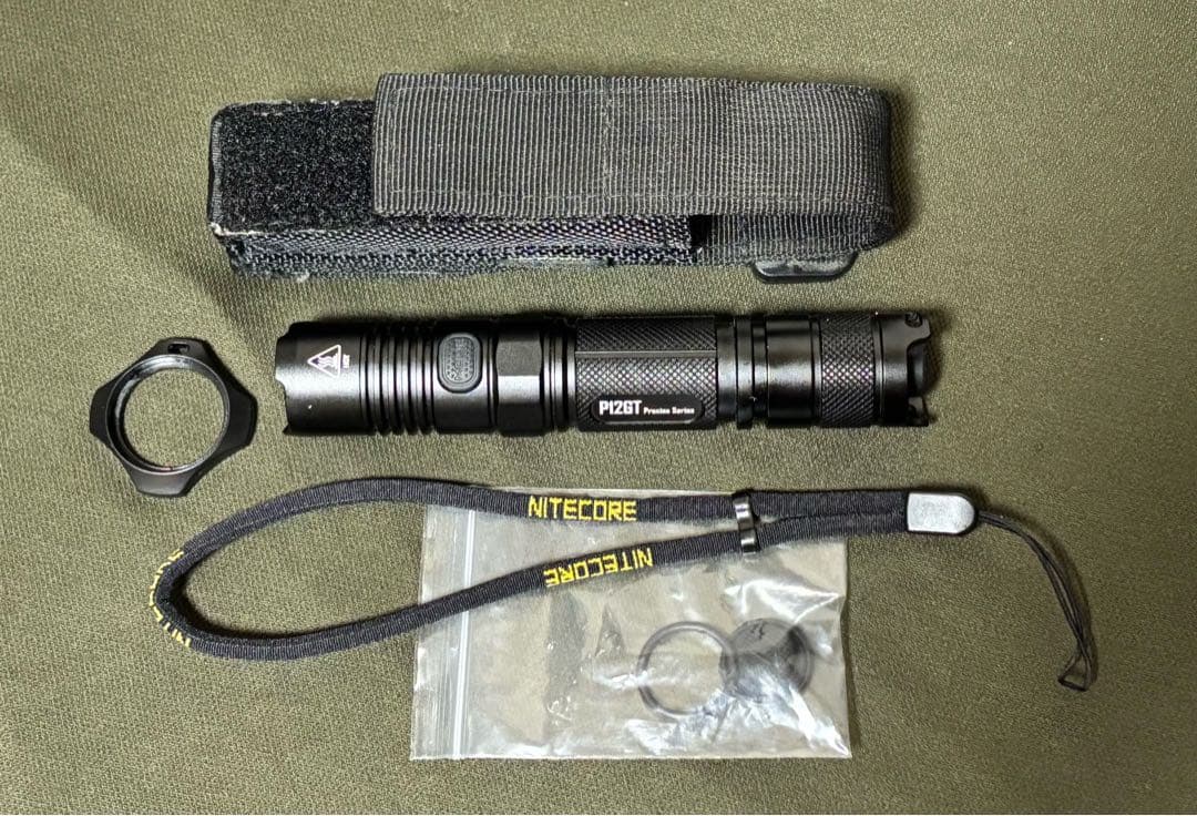 NITECORE P12GT タクティカルライト フラッシュライト