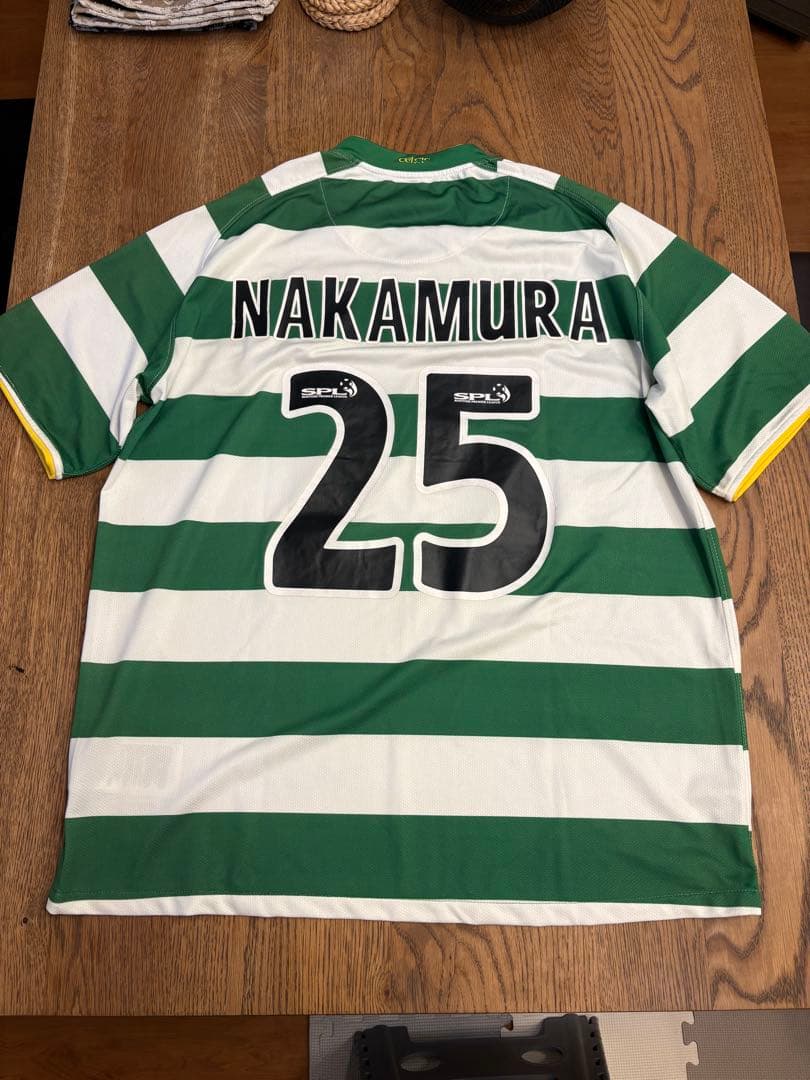 セルティックFC 中村俊輔選手　ユニフォーム