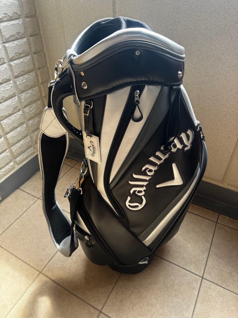 Callaway キャディバッグ 9.5型軽量　ブラック/シルバー