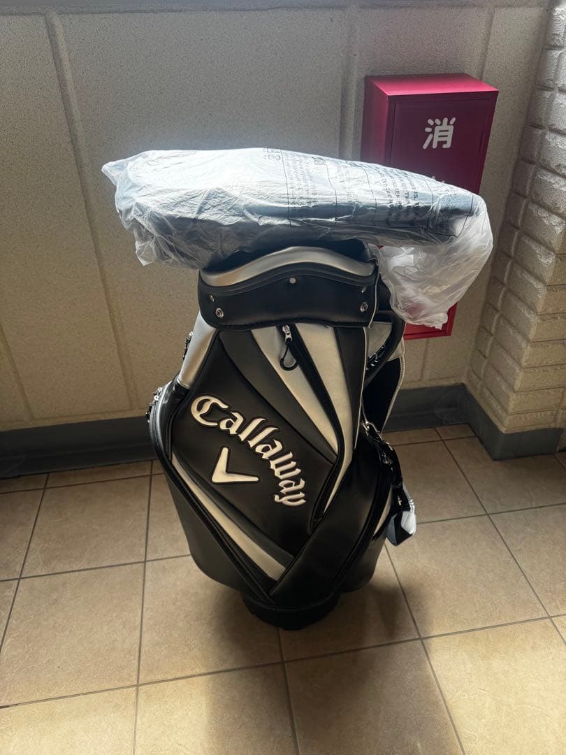 Callaway キャディバッグ 9.5型軽量　ブラック/シルバー