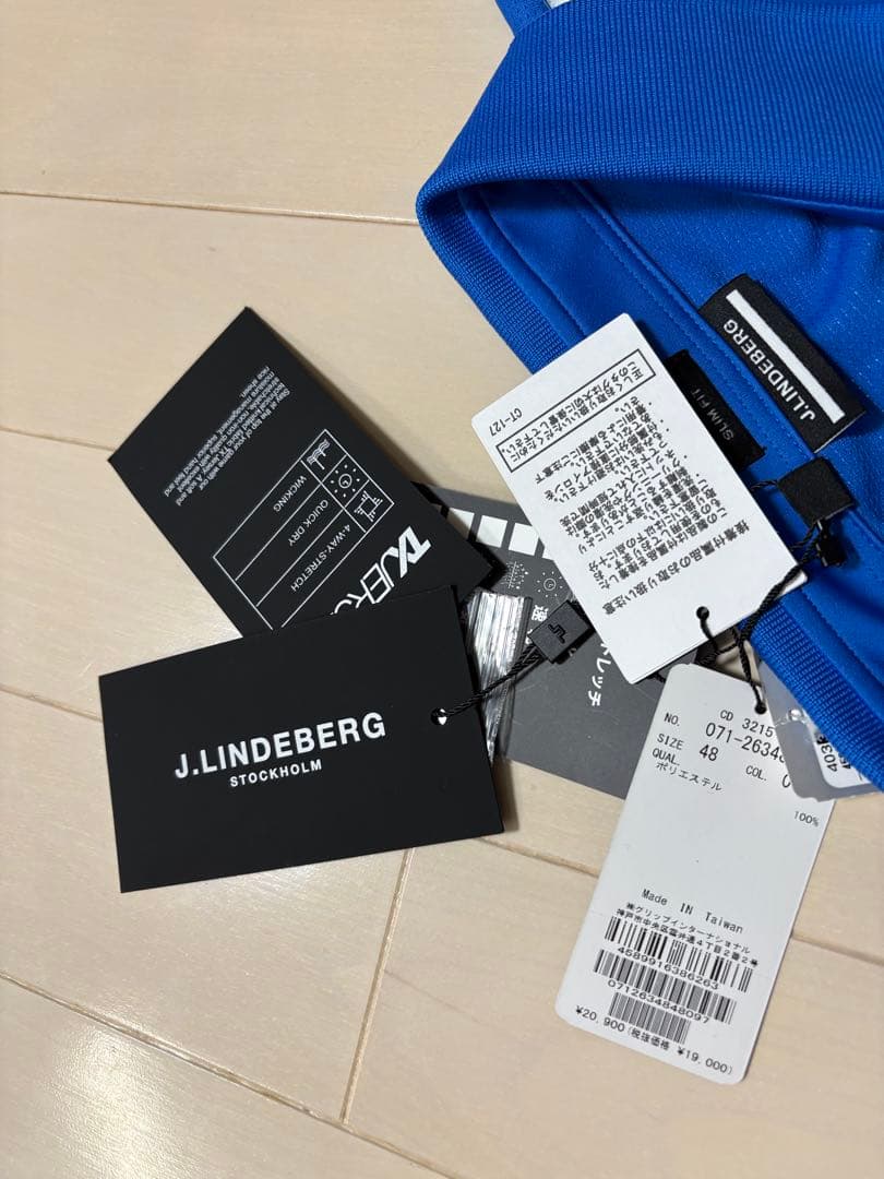 J.LINDEBERG メンズゴルフシャツ 【L】