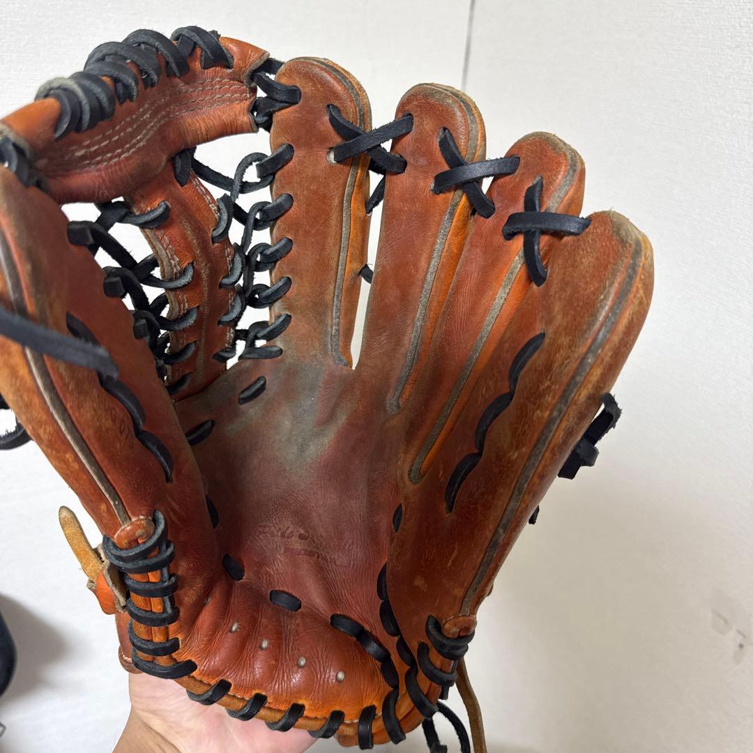 S*S様 ZETT 硬式グローブ オレンジ 右投げ用外野手