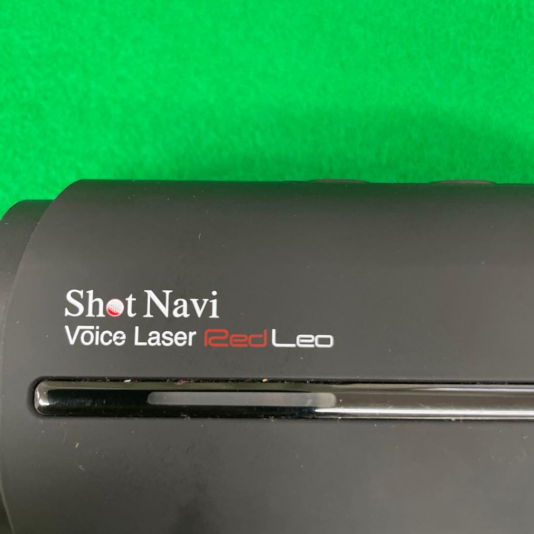 ショットナビ　距離計　ShotNavi Voice Laser Red Leo