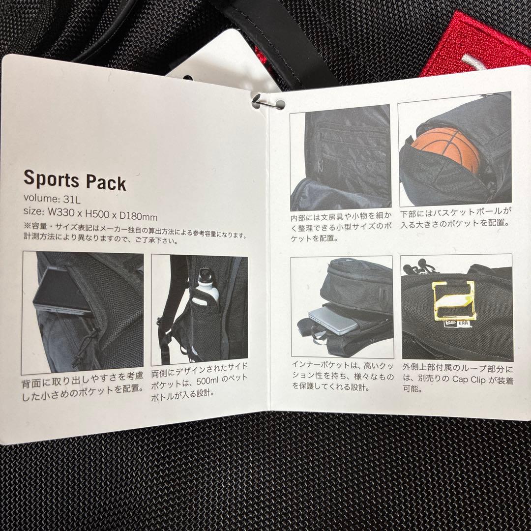 x-girl 黒 リュック New Era バックパック　スポーツ　31L