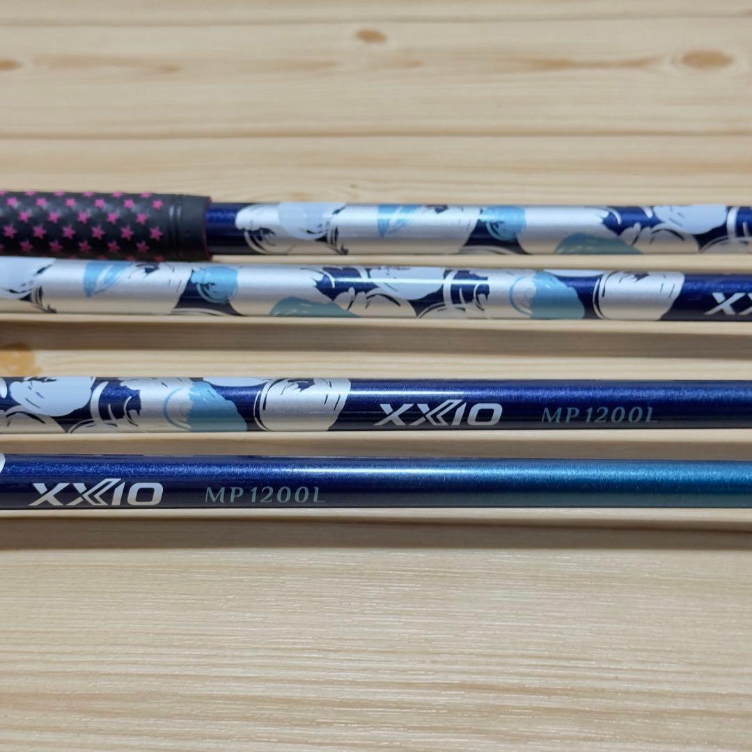 【希少 レディース R】ゼクシオ12 アイアン 4本セット XXIO12 ブルー