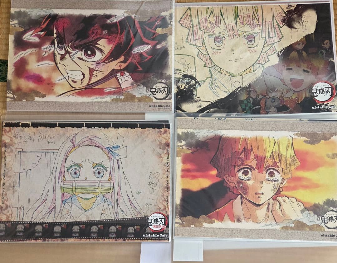 鬼滅　ufotable カフェ ダイニング ランチョンマット ケース　まとめ売り