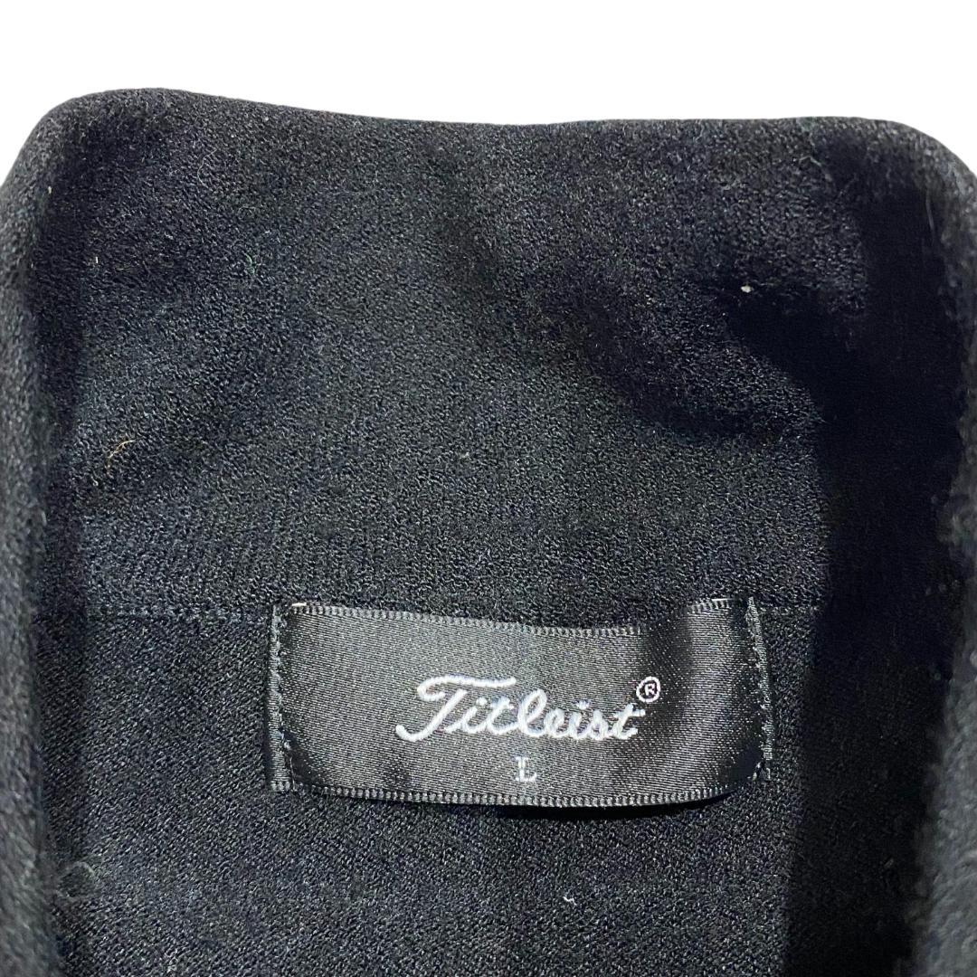 【韓国モデル】TITLEIST タイトリスト ハーフジップ ニット トレーナー