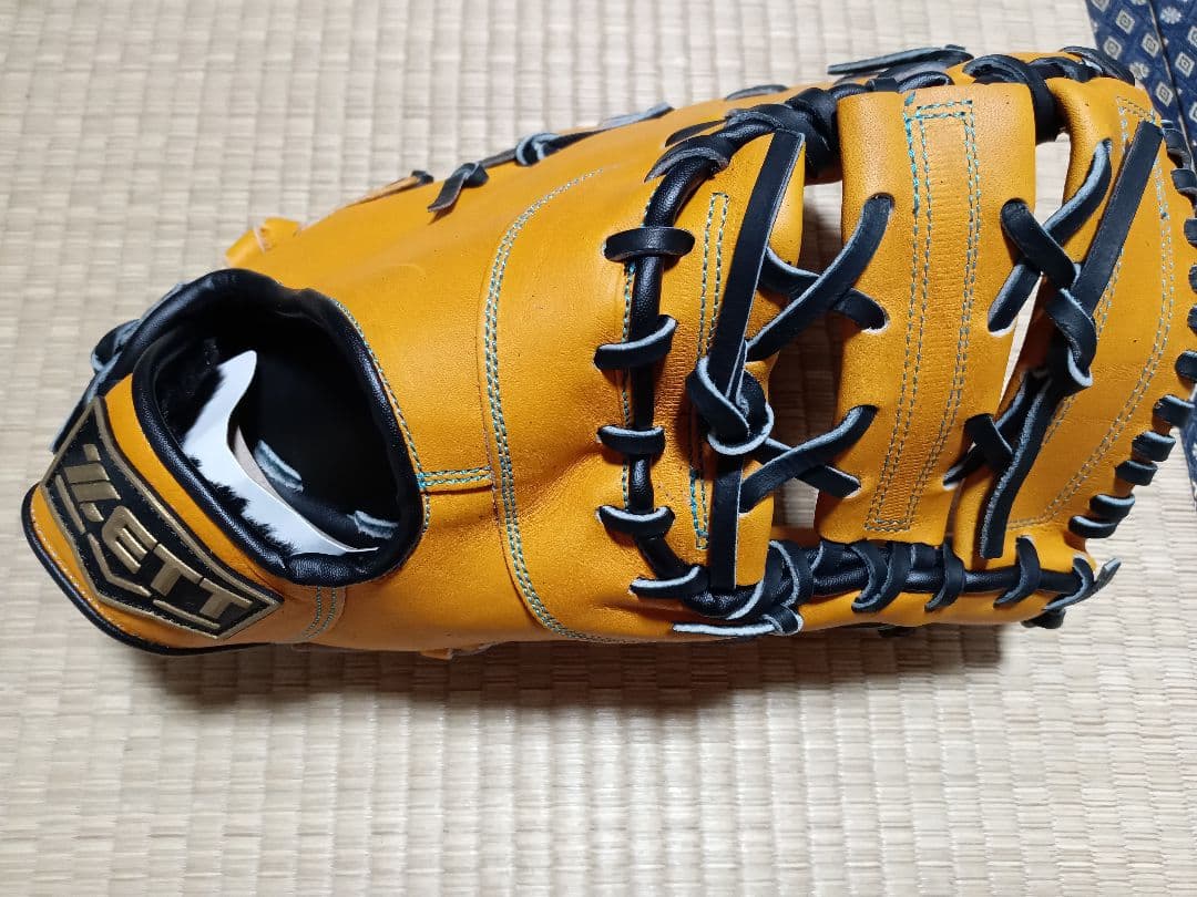【新品】 ZETT　一般硬式ファーストミット　右投げ