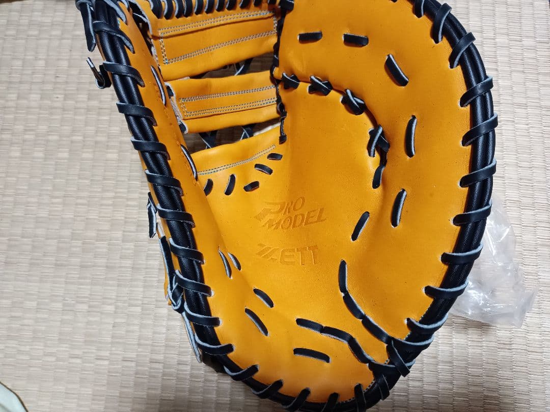 【新品】 ZETT　一般硬式ファーストミット　右投げ