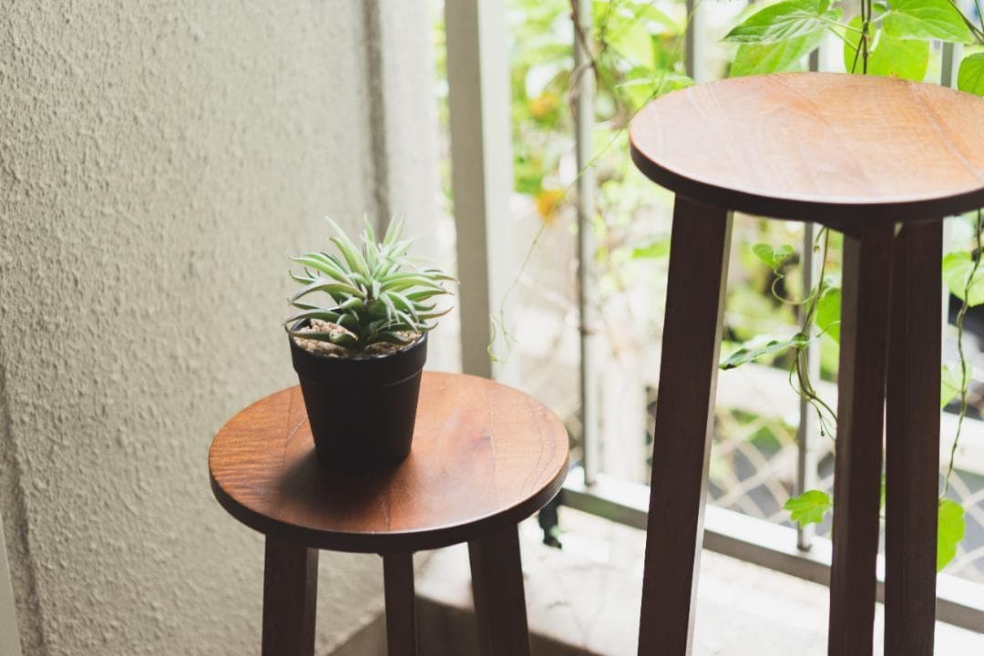 Mサイズ フラワースタンド 室内 木製 観葉植物 GUY-922 N02