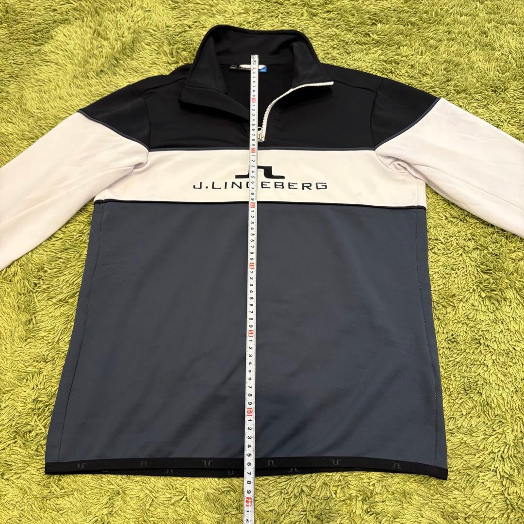 J.LINDEBERG ジェイリンドバーグ ハーフジップシャツ 長袖 Mサイズ