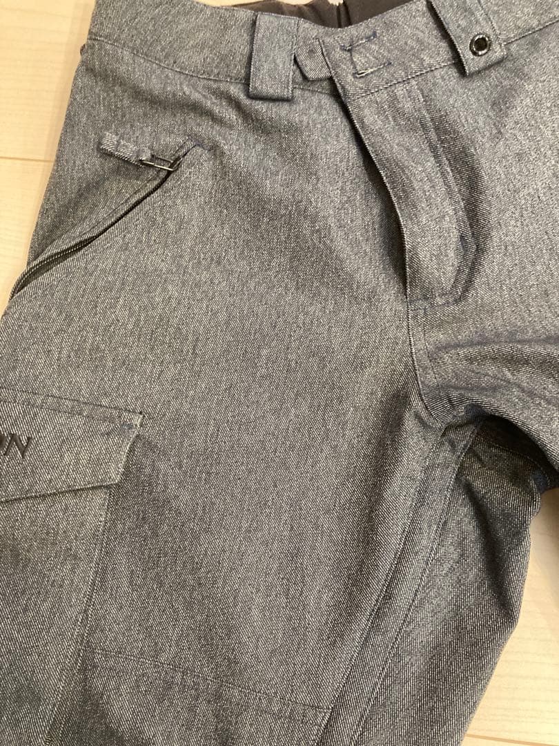 【値下】バートン　Burton スノーボードパンツ　Sサイズ　メンズ　グレー