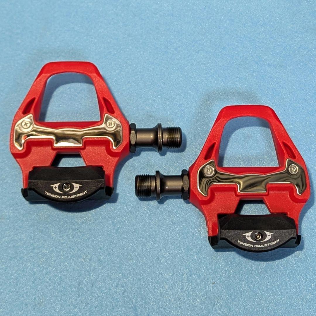 racework spd-sl ビンディングペダル　赤　左右ペア