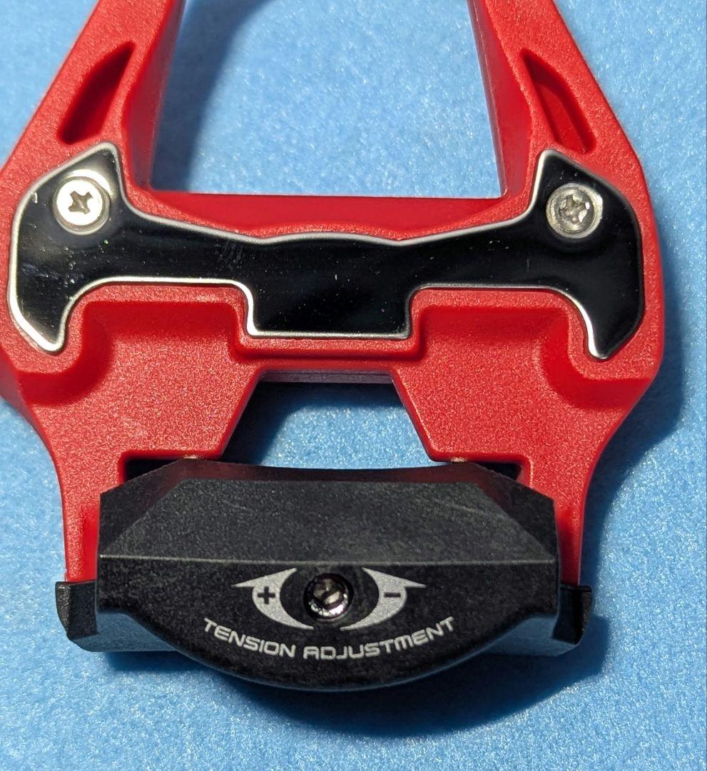 racework spd-sl ビンディングペダル　赤　左右ペア