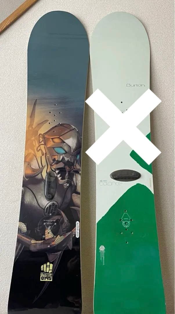 BURTON｜ボード｜長さ144cm（身長165~170cmの方向け）