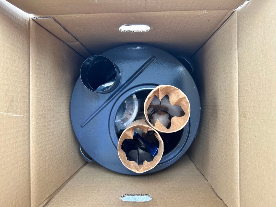 未使用 炉暖 AL-35 アウトドア　薪ストーブ バーベキュー　暖炉