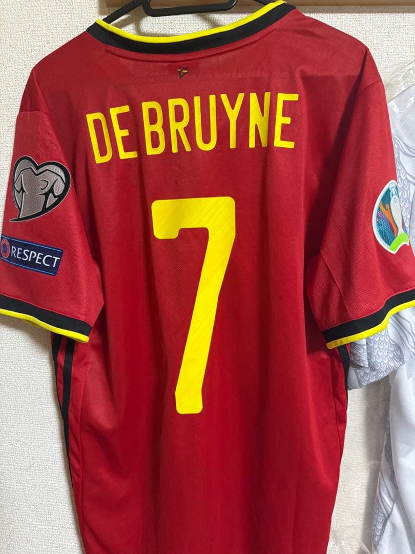 正規品 adidas ベルギー代表 DE BRUYNE シャツ 7番