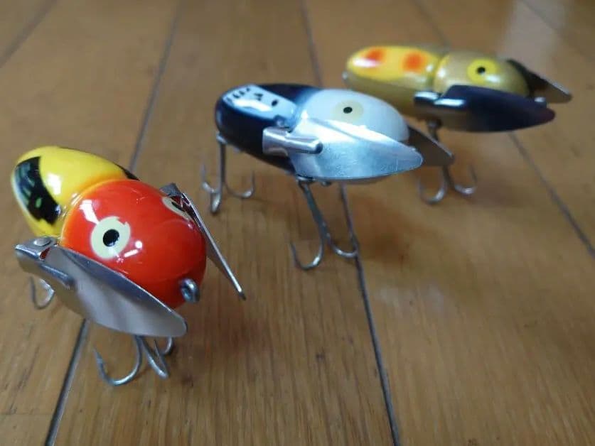 ヘドン クレイジークローラー 3個 オールド CGY BWH YRH