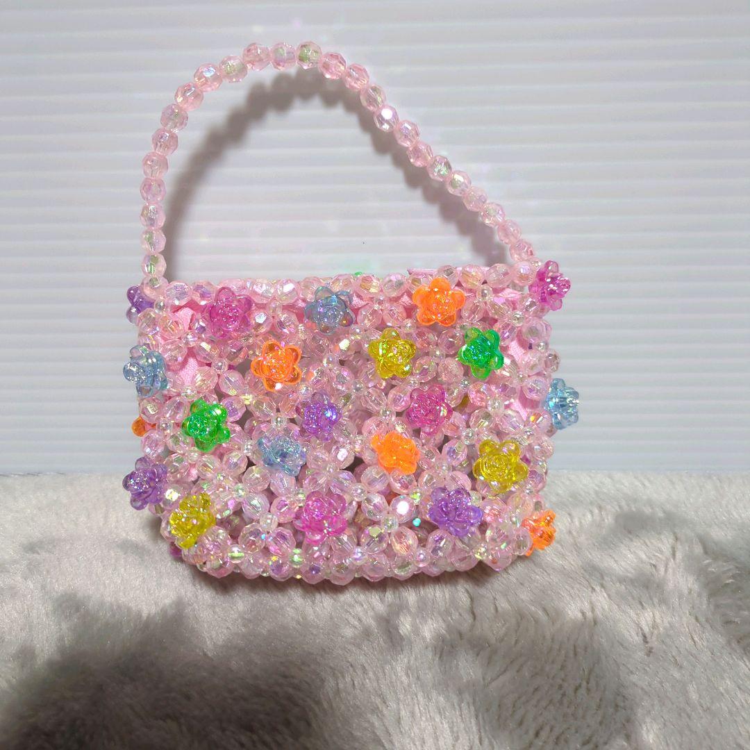 Sanrio HelloKitty ビーズバッグ レトロ
