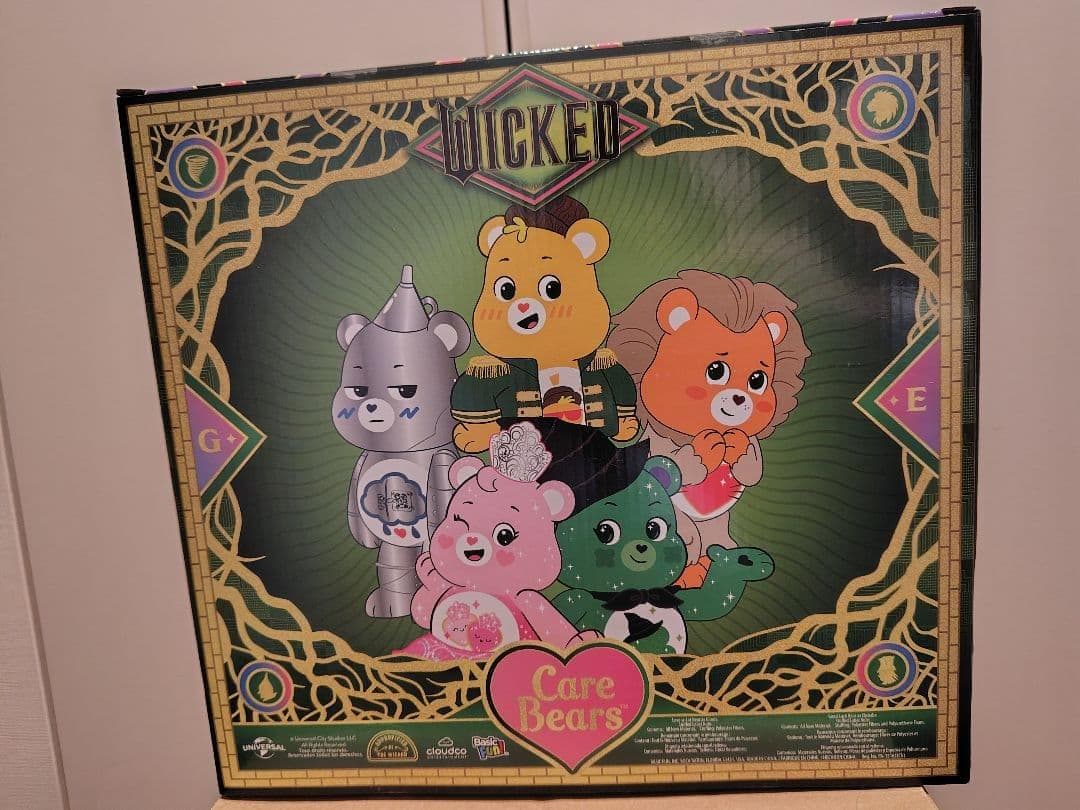 Wicked×CareBears　ケアベアぬいぐるみ　BOX　2体セット
