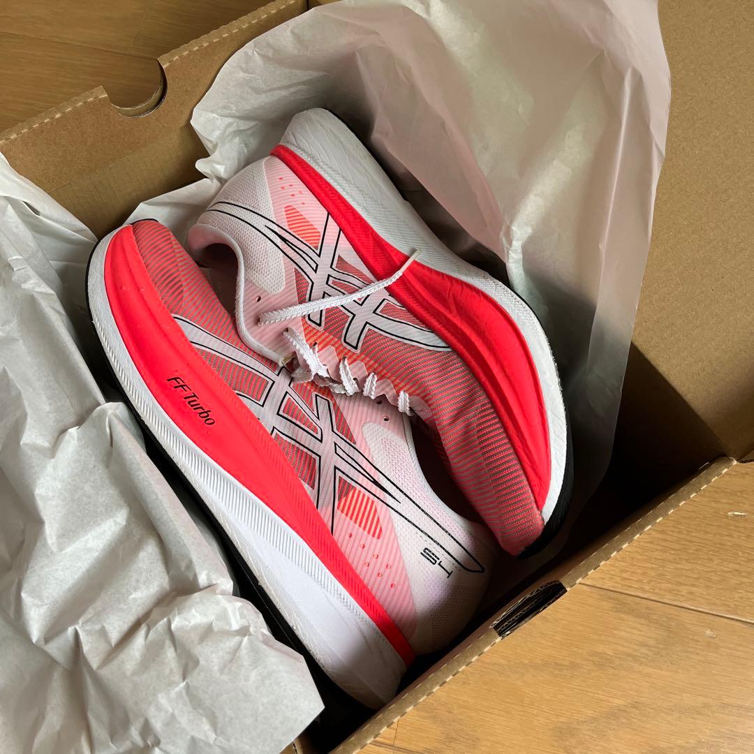 asics アシックス　S4 エス4 ピンク　27.0 中古