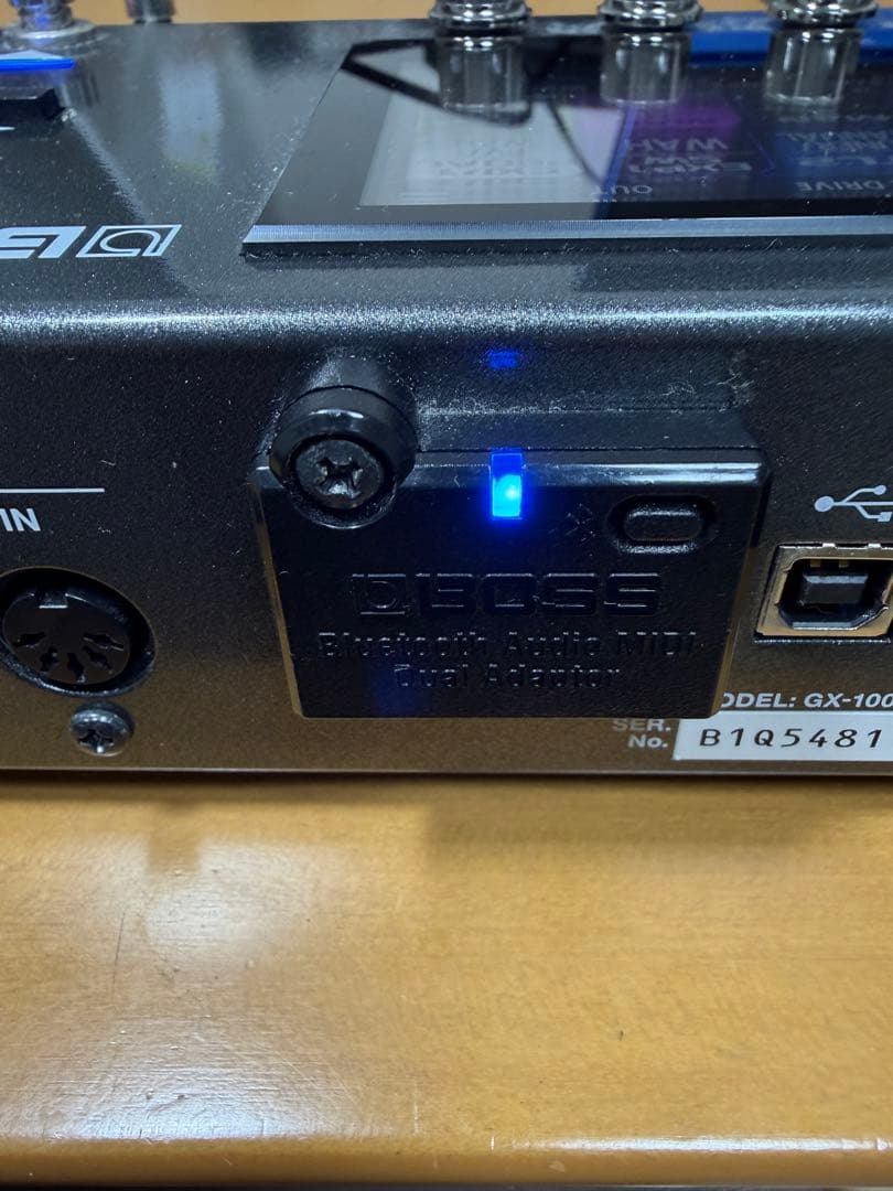 BOSS GX100 BT DUAL ハードケース USBケーブル付き
