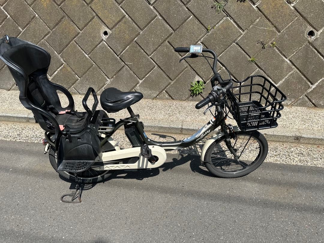 ヤマハ電動アシスト自転車 チャイルドシート付き