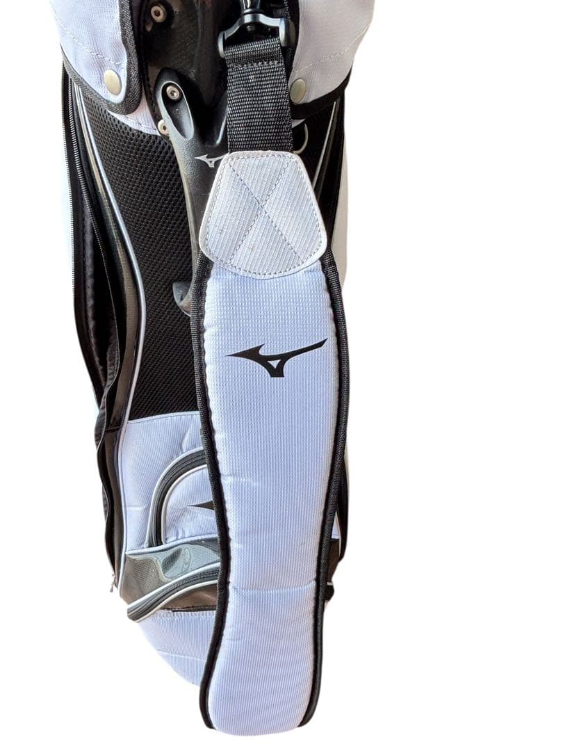 【使用2〜3回】ミズノ Mizuno キャディバッグ ゴルフバッグ 軽量モデル