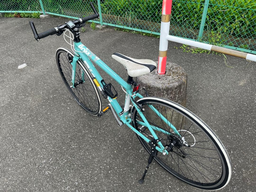 【QaDa】Bianchi ROMA 2 クロスバイク チェレステ