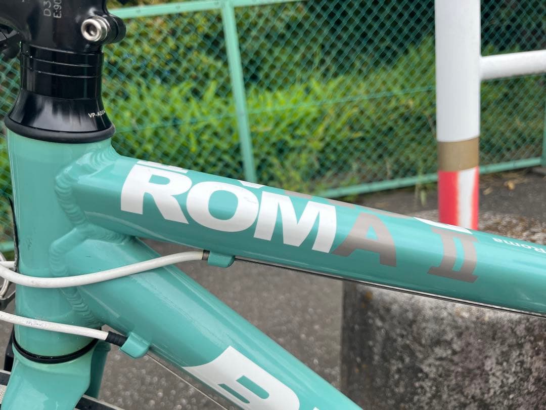 【QaDa】Bianchi ROMA 2 クロスバイク チェレステ