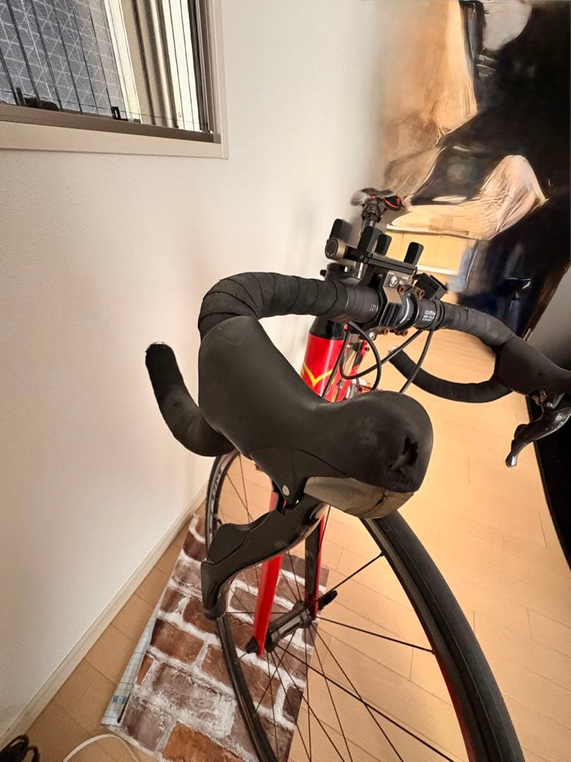 レッド ロードバイク ULTEGRA felt