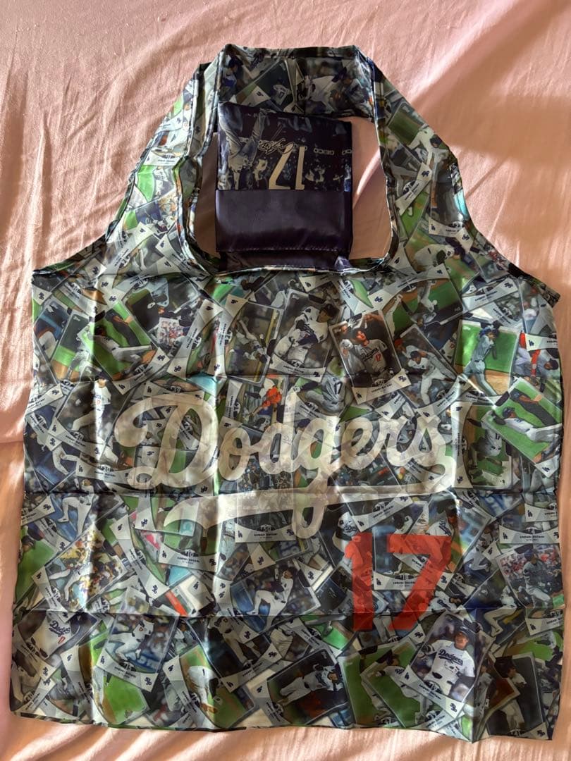 大谷翔平　デザイン　アロハユニフォーム 背番号17 XL エコバッグ付き