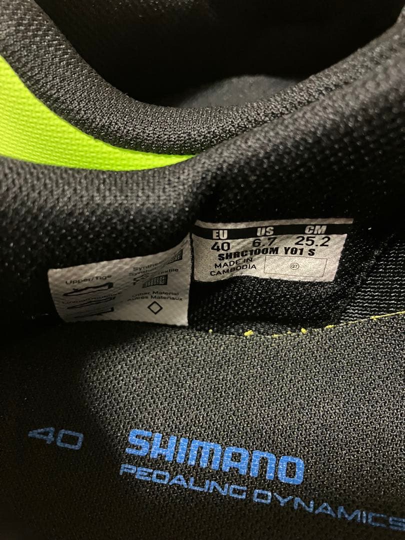 未使用 シマノ RC1 SPD-SL ビンディングシューズ　サイズ40