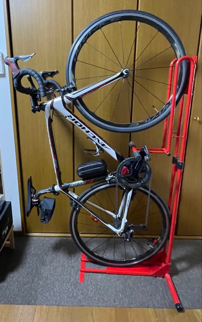 P*n様 サイクルロッカー【クランクストッパースタンド】ペダル固定縦置き自転車ス