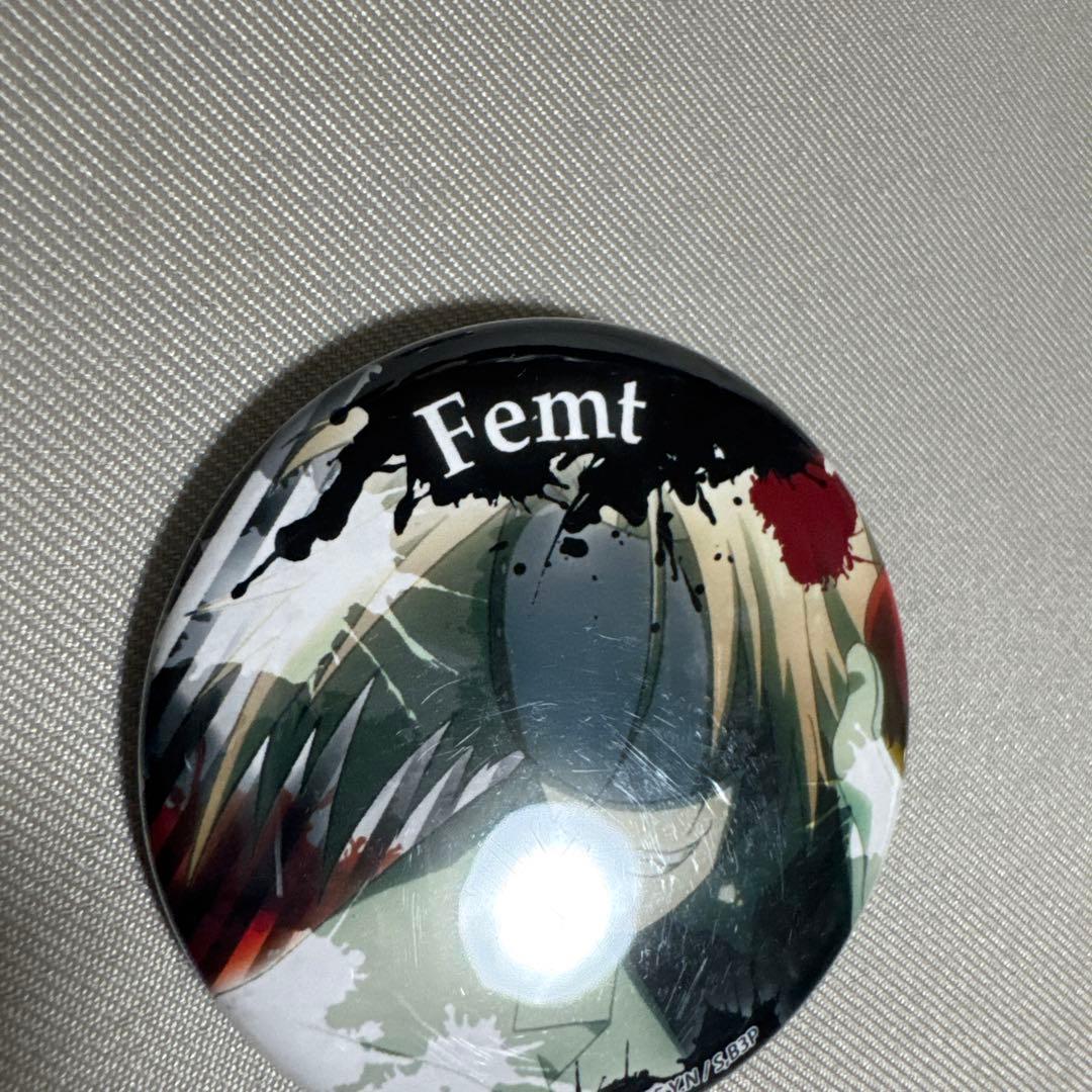 血界戦線　フェムト　缶バッジ